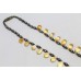 String Necklace Women 925 Sterling Silver Natural Briolette Topaz Gem Stones B13